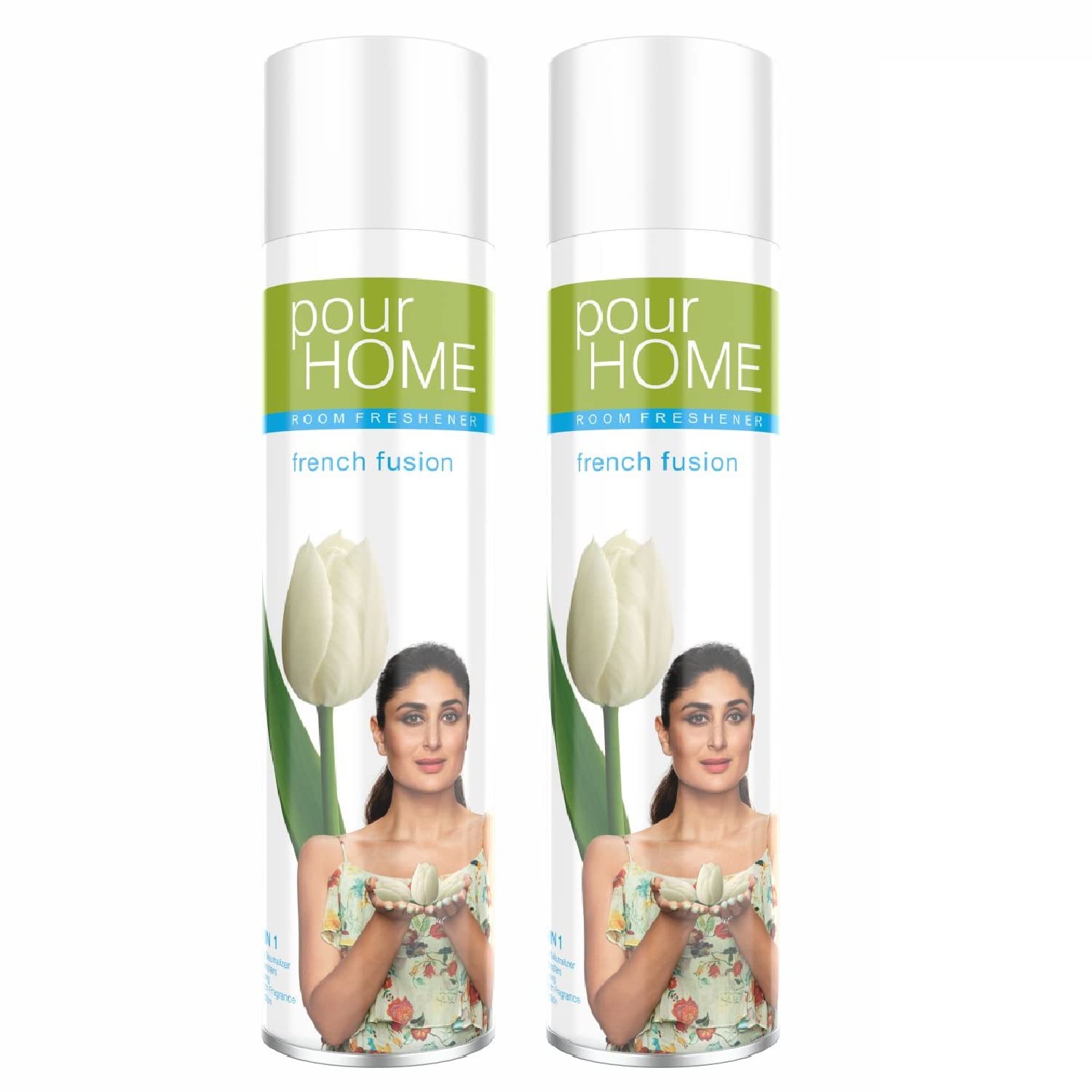 POUR HOME French Fusion Room Air Freshener Spray - 220ML Each (Pack of 2)